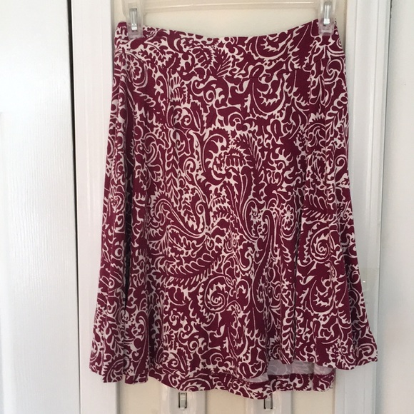 Loft graphic floral skirt - Picture 2 of 5